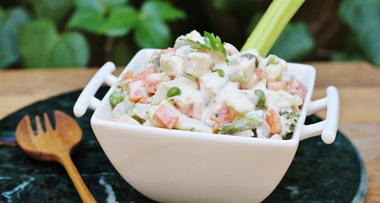 Mayonesa light ensaladilla rusa