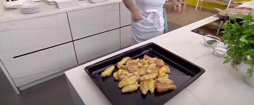 hornear alitas de pollo