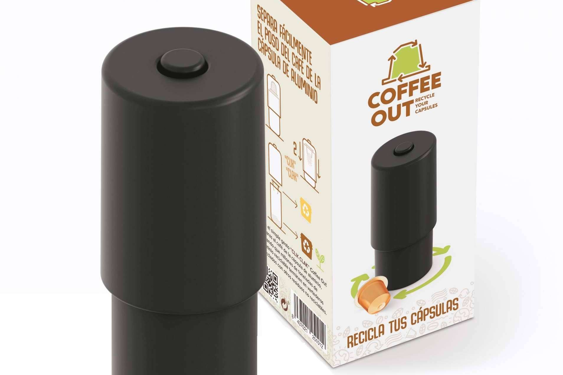 Coffee Out, el invento para reciclar las cápsulas de café