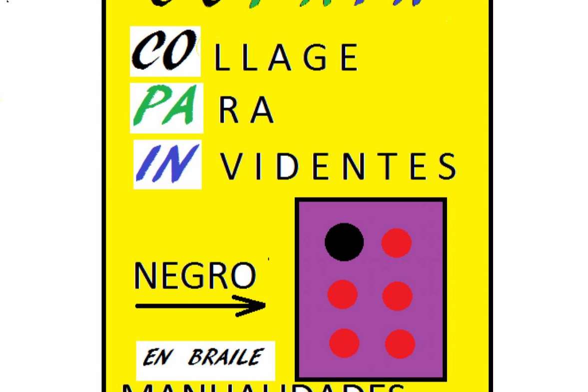 Talleres de collage en braille para invidentes de la mano de El Pintor de Internet