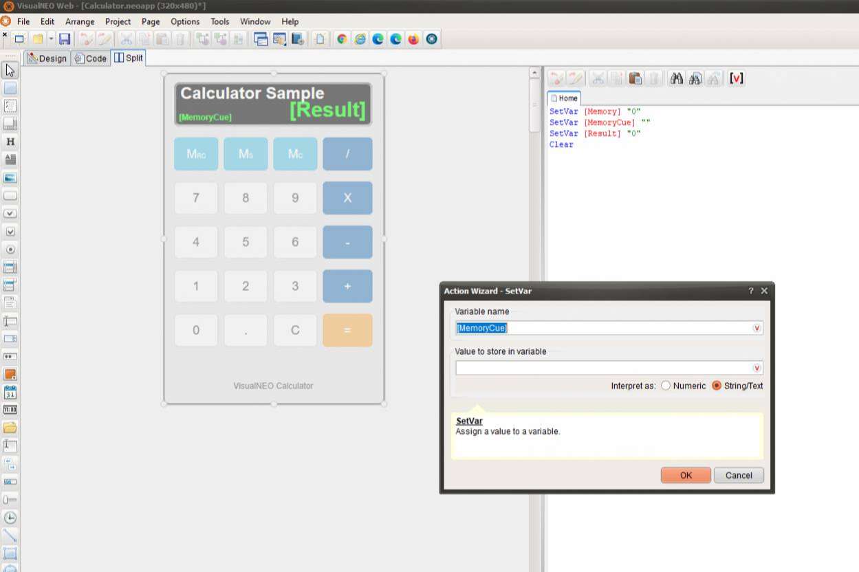 Crear apps para móvil y escritorio con VisualNEO