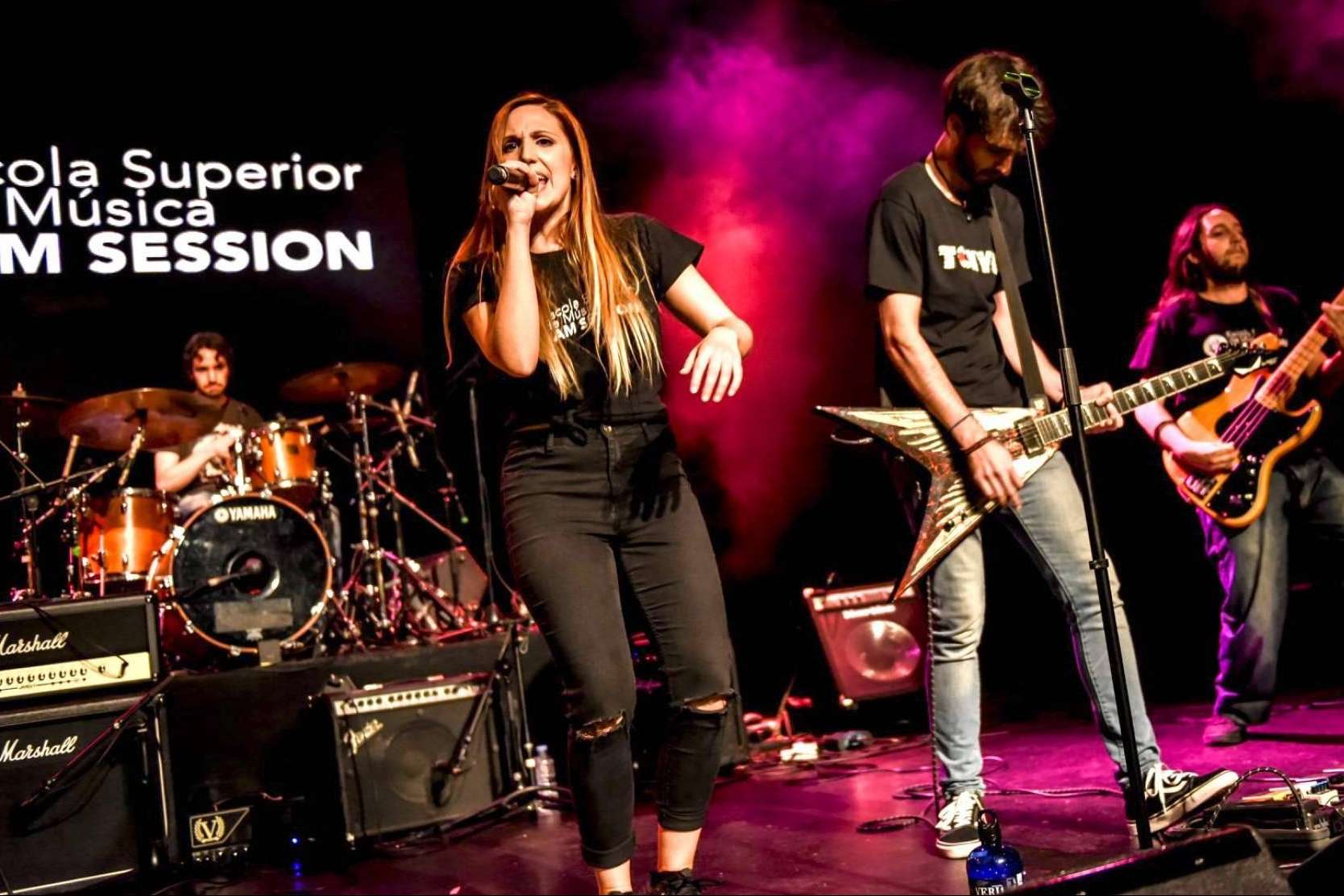Pruebas de acceso de músicas actuales en la Escuela Superior de Música Jam Session