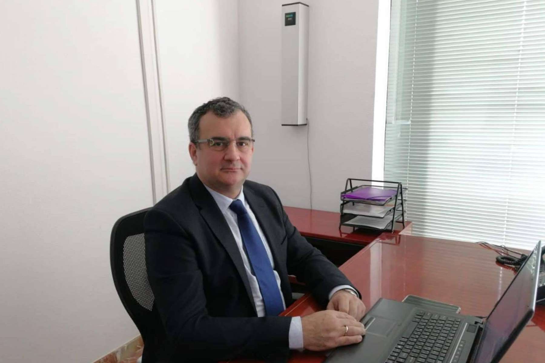 Anton Konstantinov señala la calidad del producto de Desair, ‘Presentamos desinfectadores de aire y en eso, a día de hoy, somos únicos en el mercado’