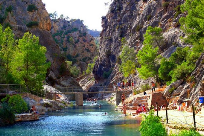 Aguas termales en Tarragona, las Aguas de la Fontcalda