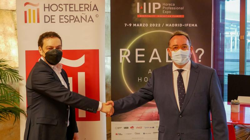 HIP-Horeca Professional Expo y Hostelería de España se alían para acelerar la recuperación del sector