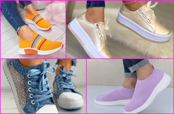Aliexpress: 9 zapatillas casual preciosas para combinar con tus looks