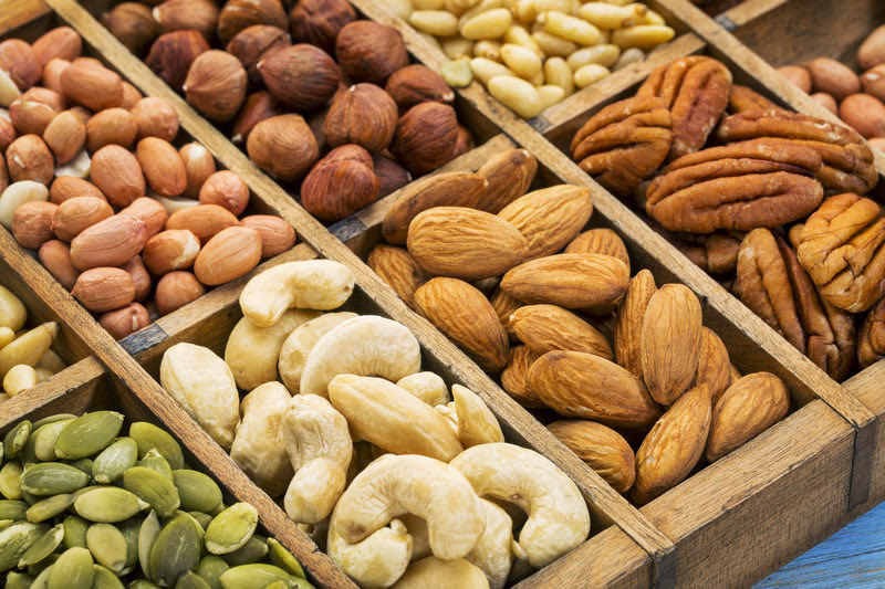 Frutos secos que puedes comer sin parar sin engordar un gramo
