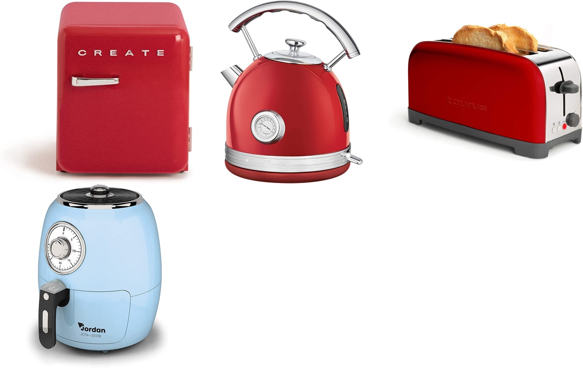 Los electrodomésticos con estilo vintage que arrasan en Amazon