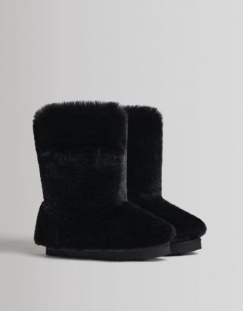 Botas de pelo de Bershka