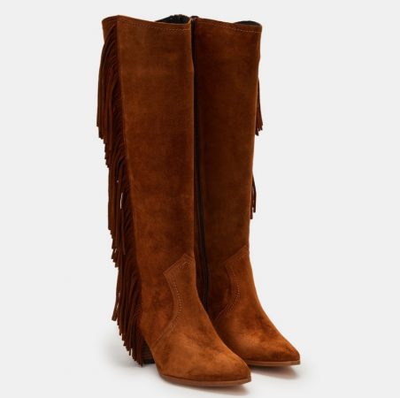 botas cowboy flecos latouche el corte ingles