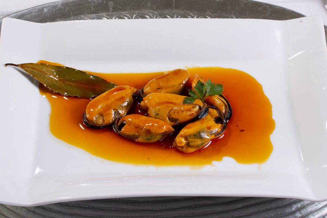 mejillones en escabeche