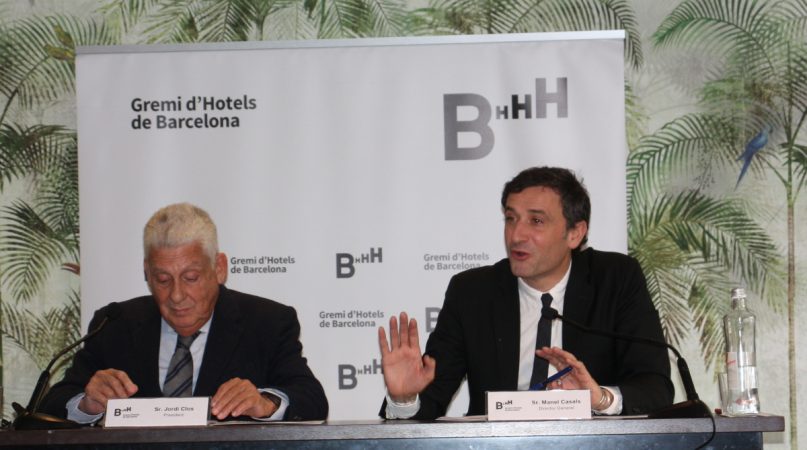 Los hoteleros de Barcelona exigen acabar con la "cultura del no" de Colau 1 Merca2.es gremi hoteleros barcelona clos casals Merca2.es