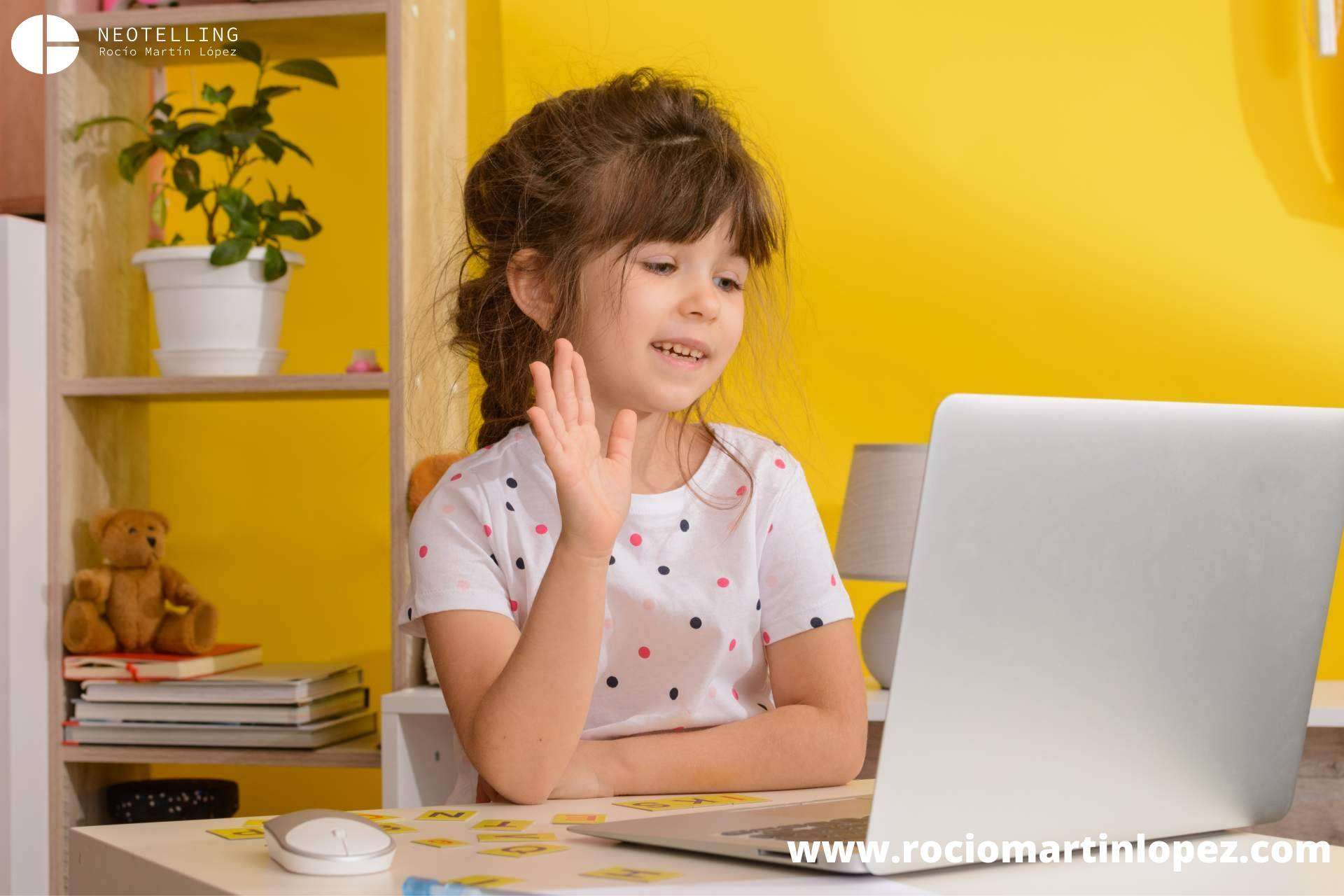 Enseñar a hablar en público a niños en entornos digitales