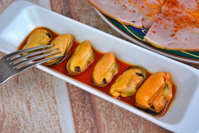 mejillones en escabeche