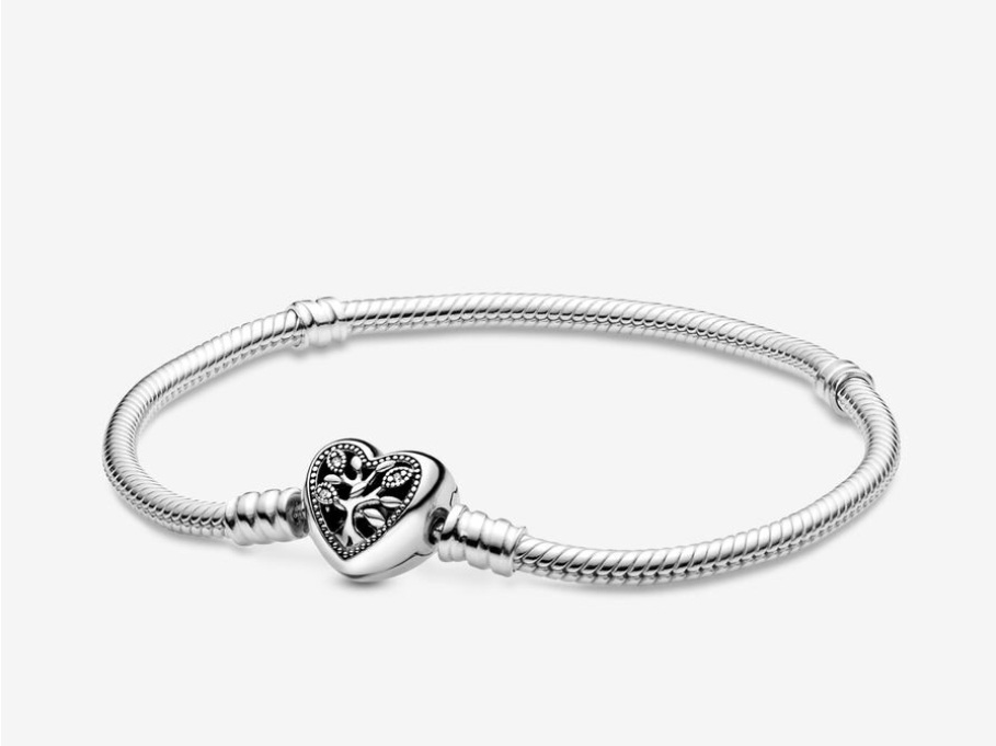 pulsera corazón Pandora