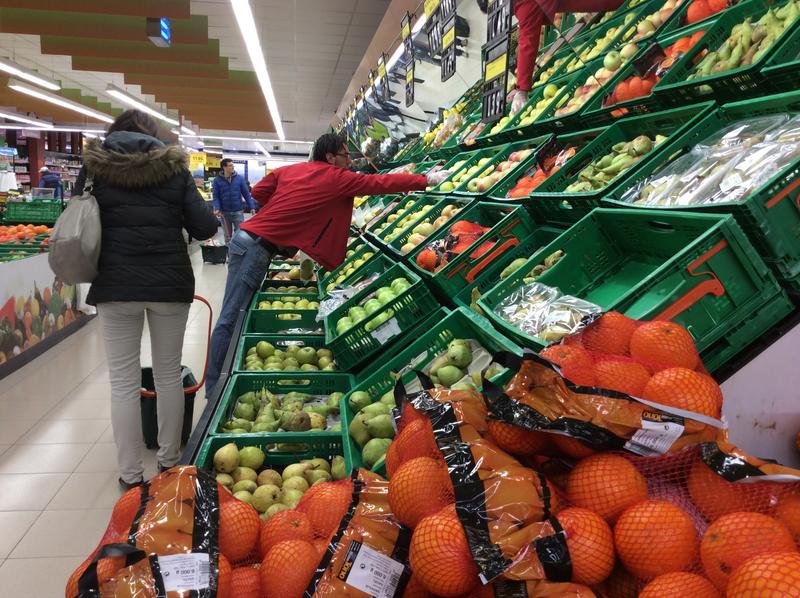 OCU califica de «muy preocupante» la subida del precio de los alimentos