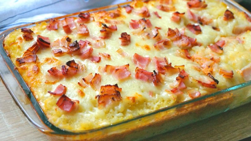 Pastel de patata y beicon: la receta que gusta a pequeños y mayores