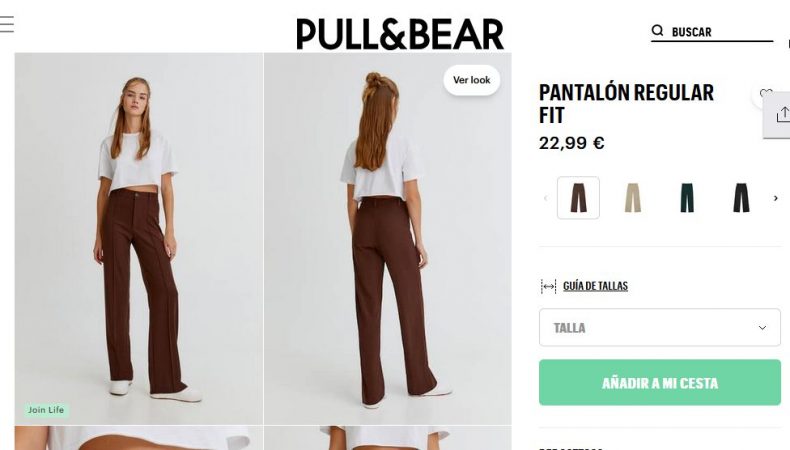 Pantalón regular fit