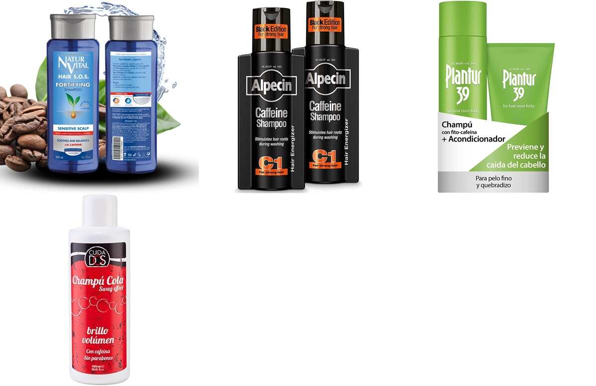 Di adiós a la caída del cabello con estos champús de cafeína de Amazon