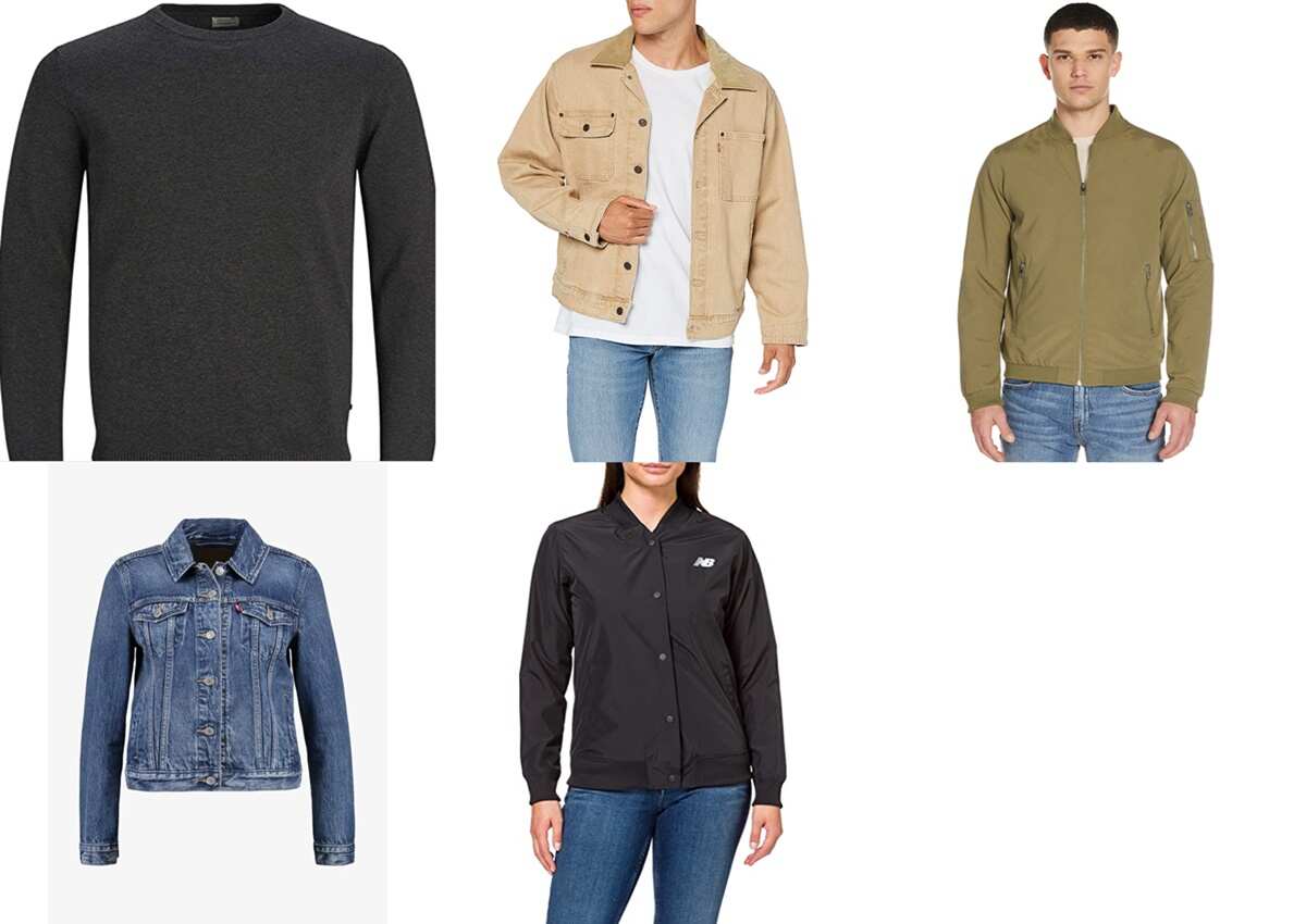 Jack & Jones, New Balance y Levi’s: 10 chollazos de ropa de entretiempo en Amazon que no puedes dejar escapar