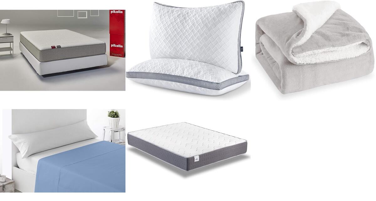 Pikolin, Don Descanso y más: almohadas, colchones y más chollos de Amazon para que duermas como un rey sin que sufra el bolsillo