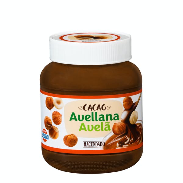 Crema de avellana y cacao Hacendado