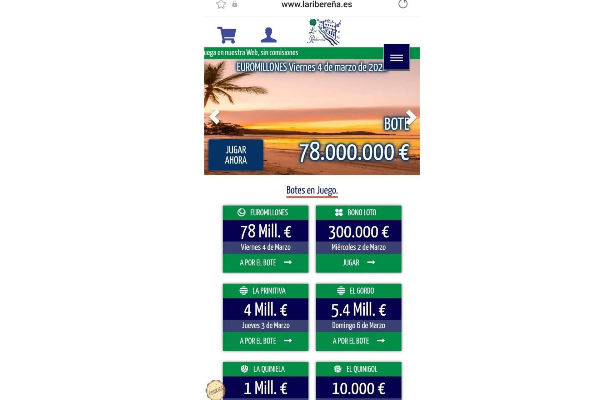 El servicio que ofrece La Ribereña para crear la lotería para empresas