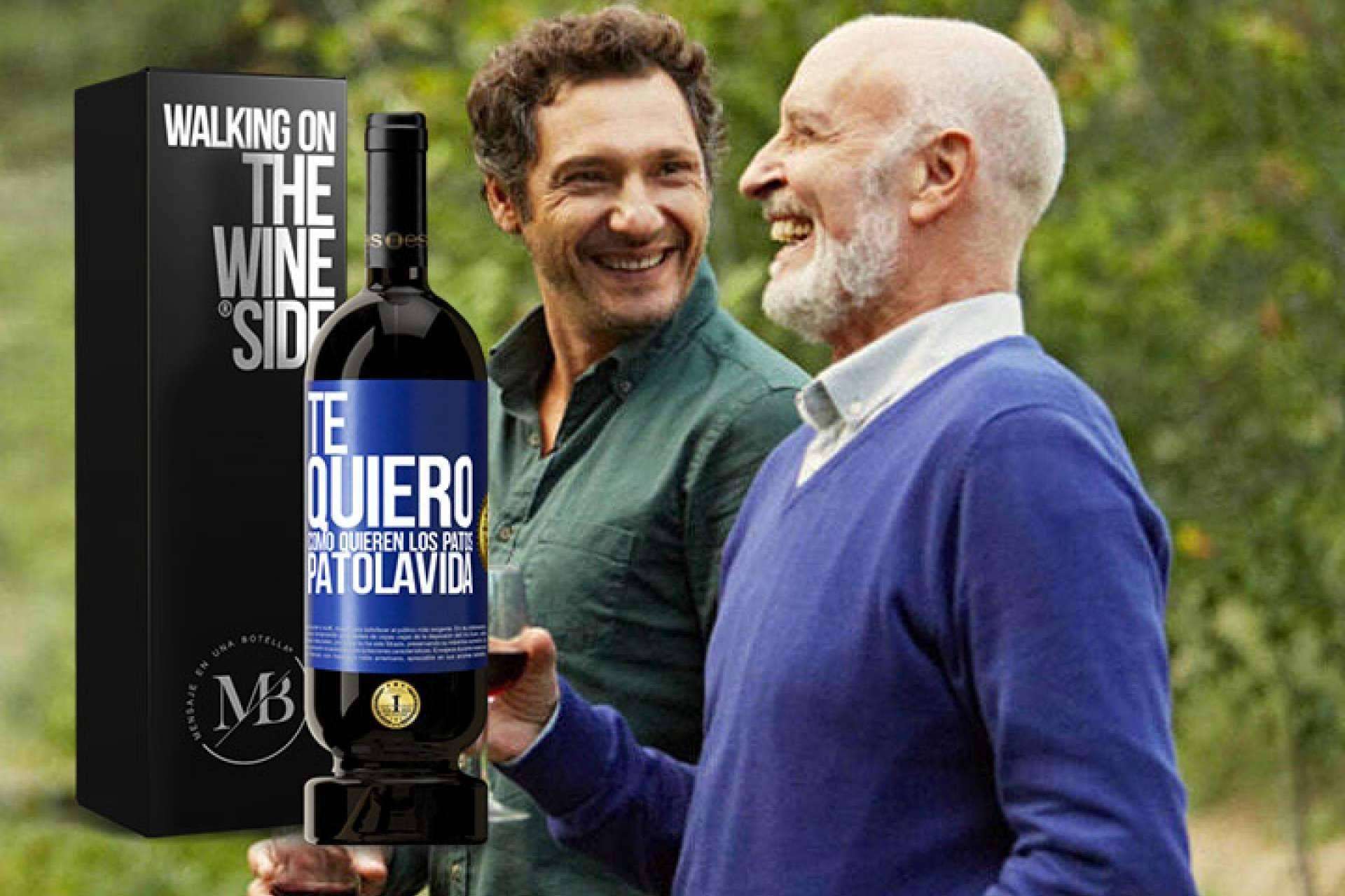 Botellas de vino personalizadas, el regalo ideal para el Día del Padre