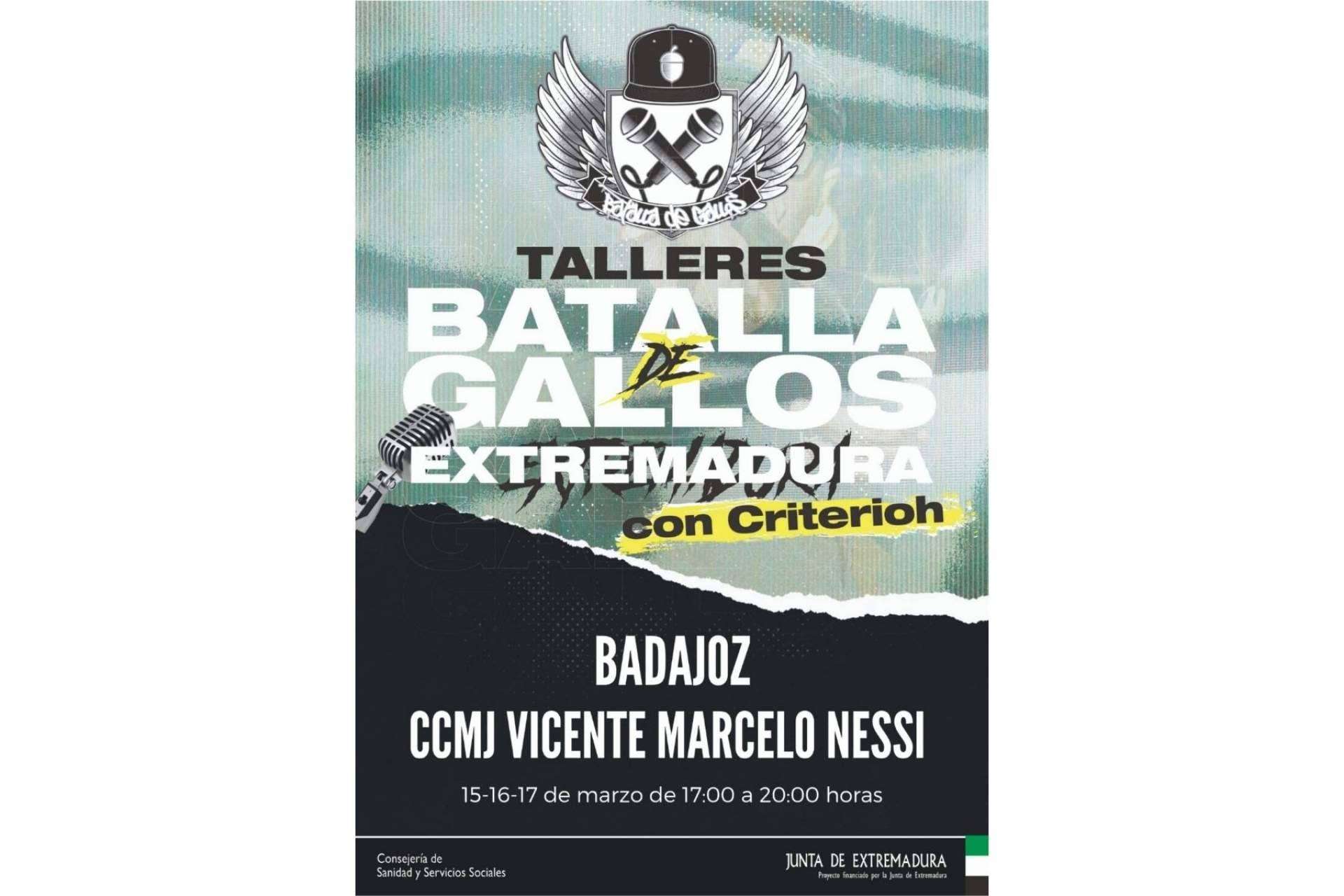 Estreno del programa Ser Escuchado, por la Asociación ‘Batalla de Gallos Extremadura’