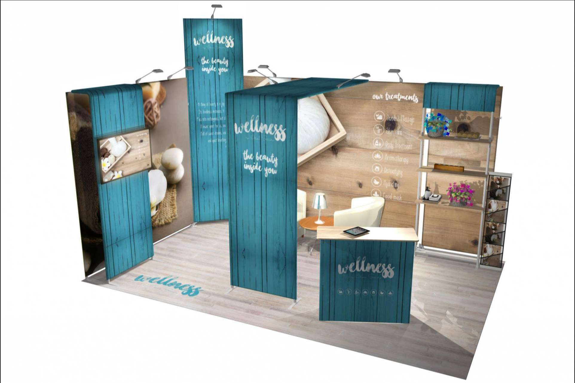 Olika Stands permite ahorrar entre un 60% y un 90% con sus stands modulares