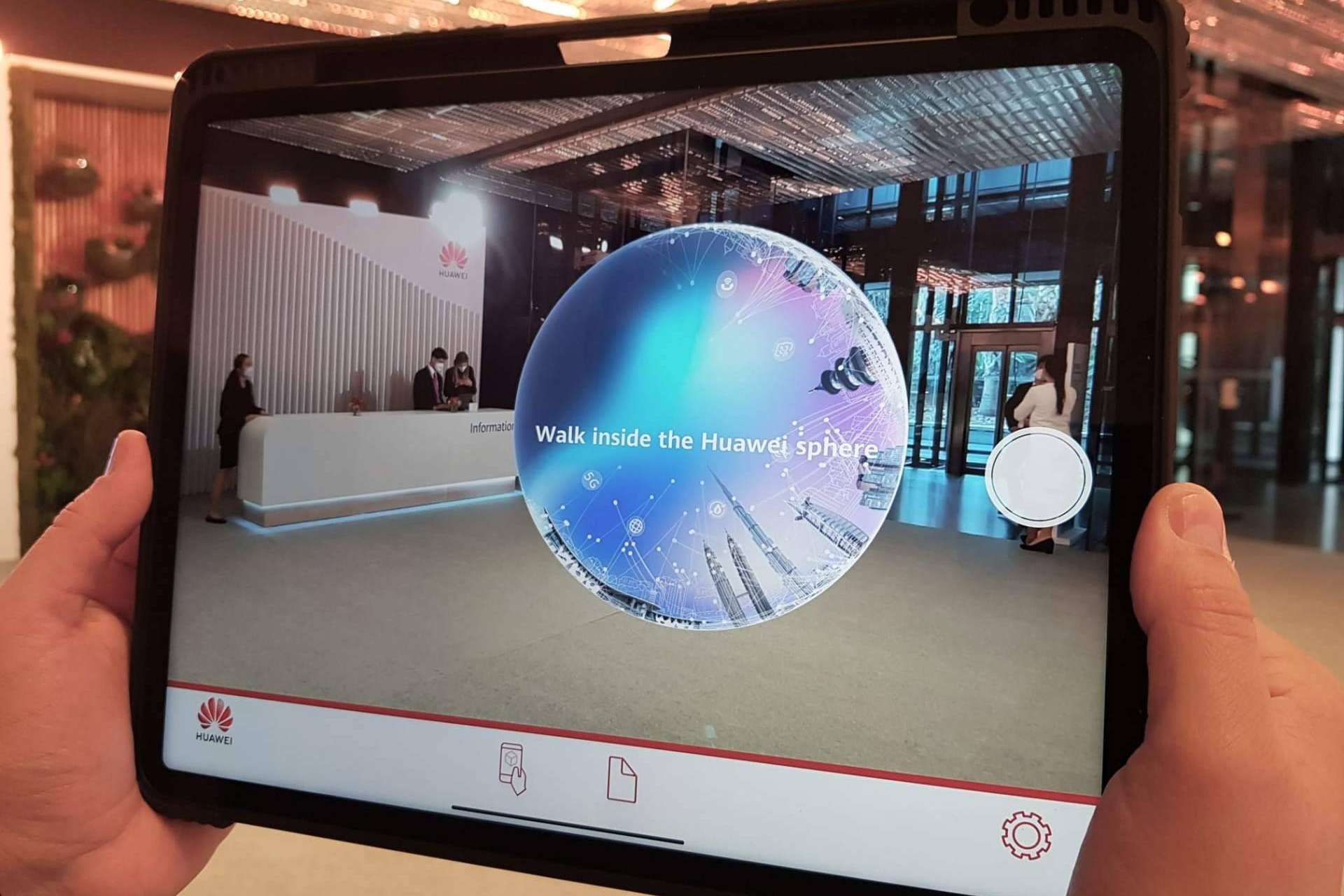 La aplicación de realidad aumentada de Huawei con Pixel Dreams para sorprender en el Mobile World Congress 2022
