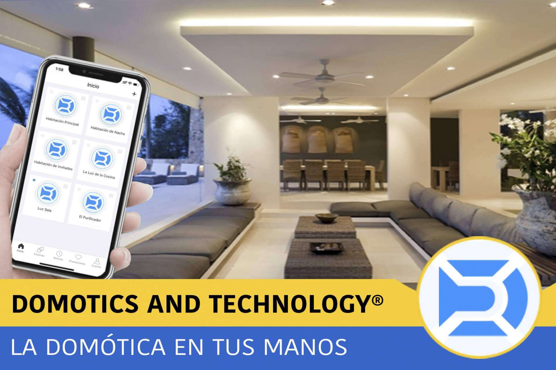 Los packs domóticos de Domotics and Technology y las ventajas de su instalación