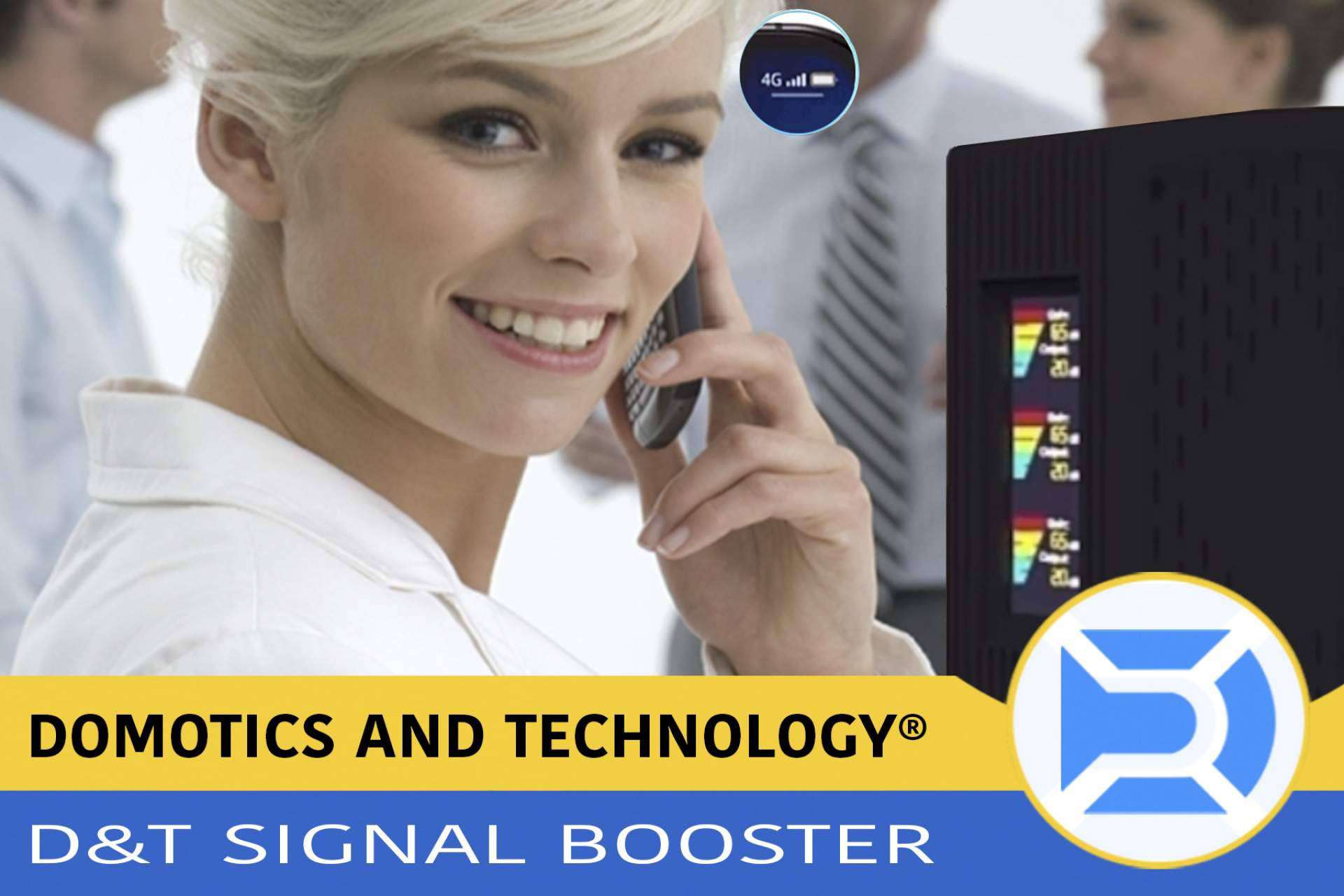 Optimizar la señal a las empresas con el D&T Signal Booster de Domotics and Technology