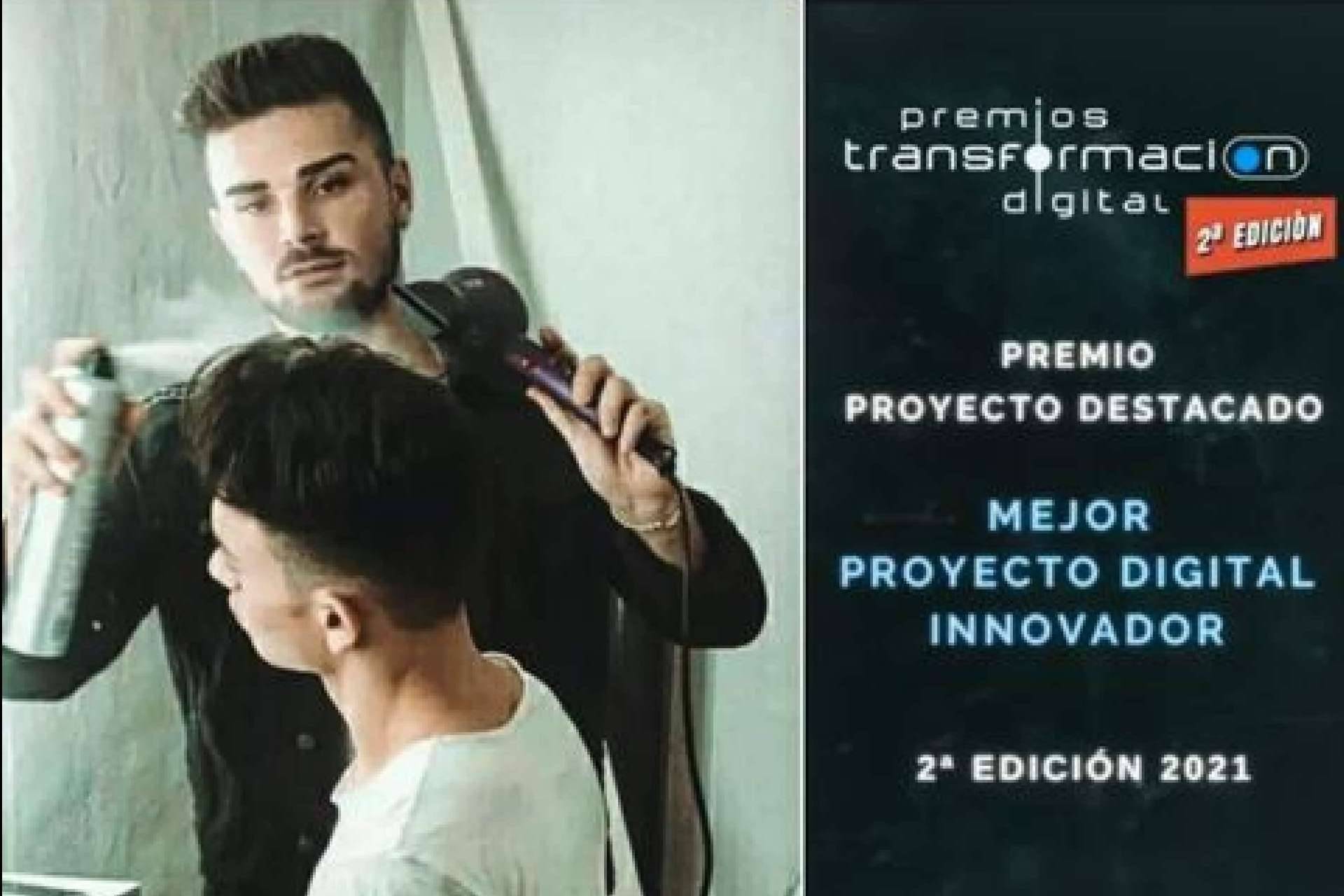 Chico Malo Peluqueros recibe el premio a mejor propuesta digital innovadora