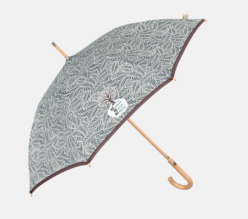 paraguas largo estampado perletti
