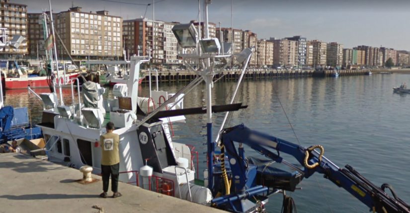 Pescadores de la lonja de Santander