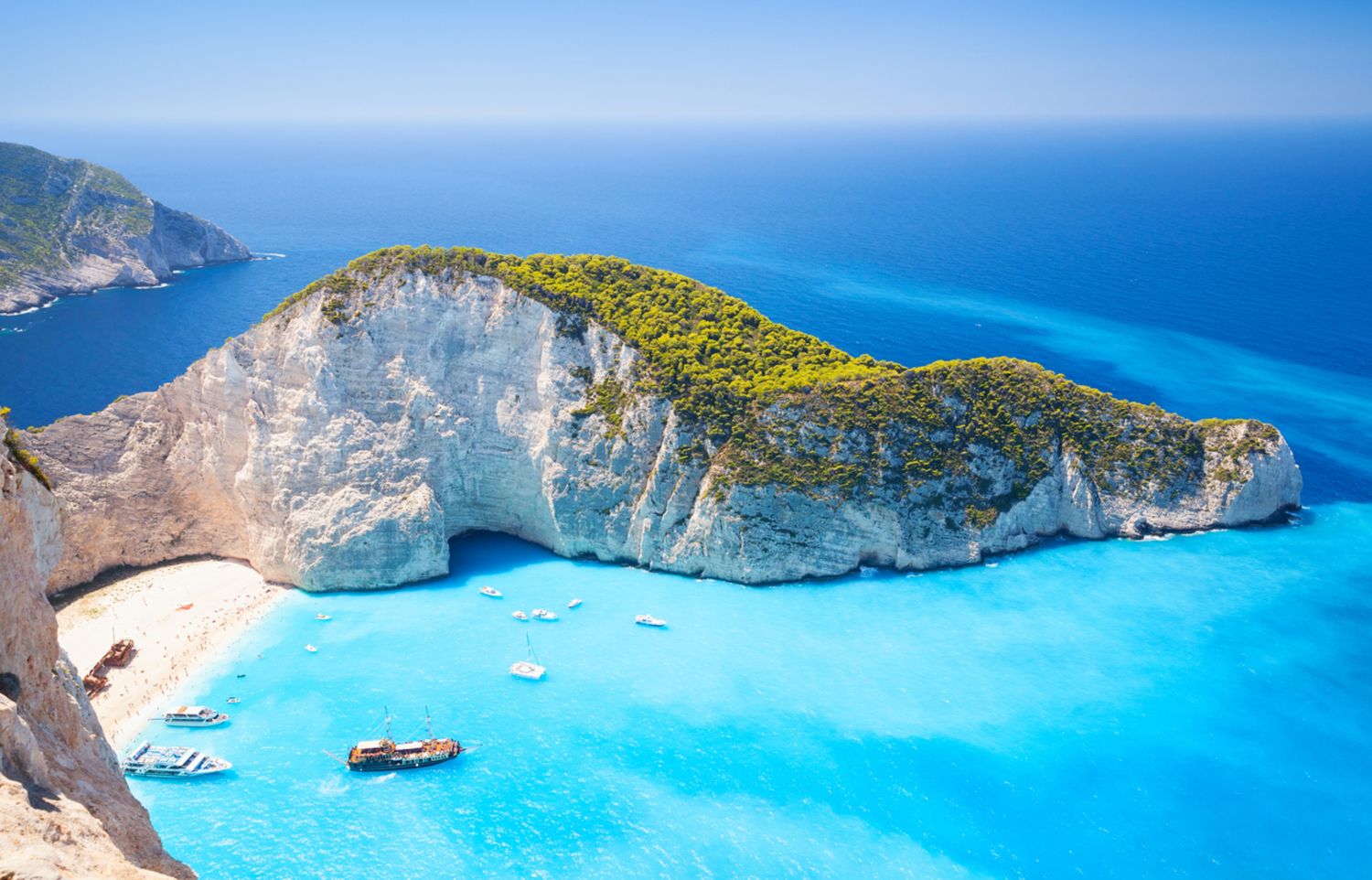 Playa de Grecia paradisíaca