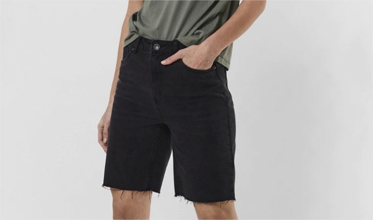 short midi vaquero vero moda