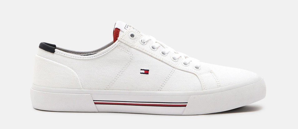 zapatillas lona tommy hilfiger