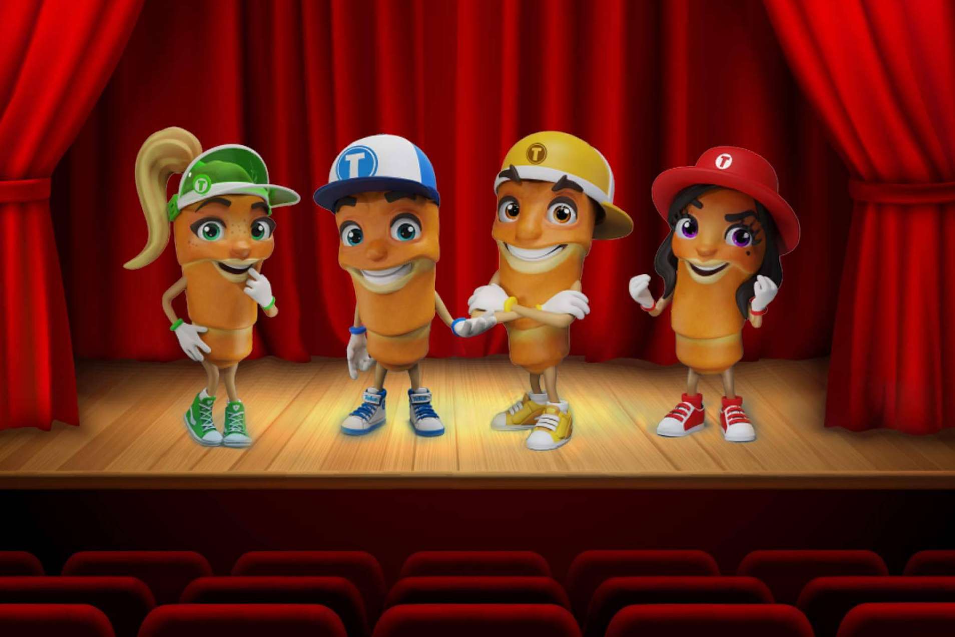 El lanzamiento de los nuevos Tekefriends de Tekefingers