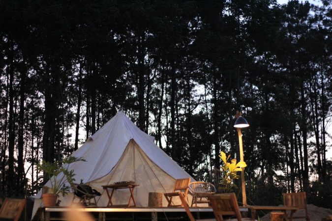 Glamping bosque
