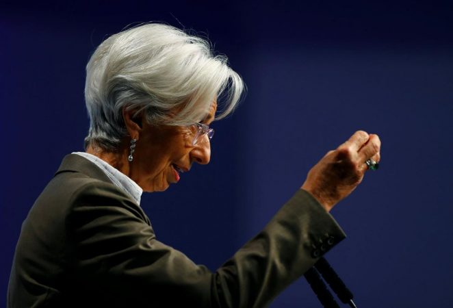 Christine Lagarde, presidenta del BCE