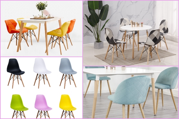 Las sillas de estilo nórdico de Aliexpress que vienen en varios colores y que ya quisiera IKEA en su catálogo