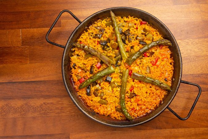 Paella de verduras 2 SOS Merca2.es