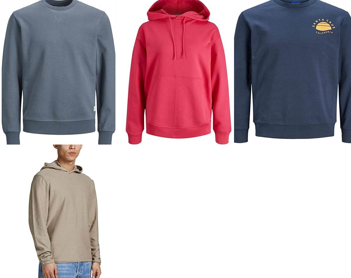 Sudaderas de Jack & Jones con un precio bastante bajo hoy en Amazon