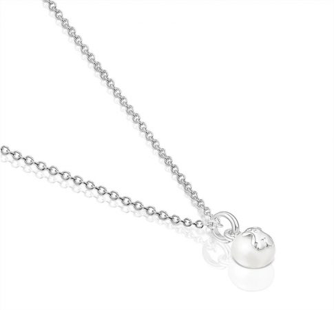 collar tous pearl plata el corte ingles