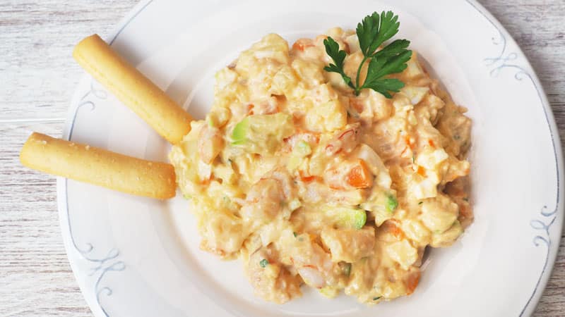 ensaladilla de gambas receta Merca2.es