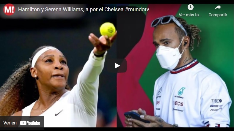 Hamilton y Serena Williams, a por el Chelsea