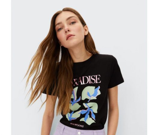 camiseta stradivarius