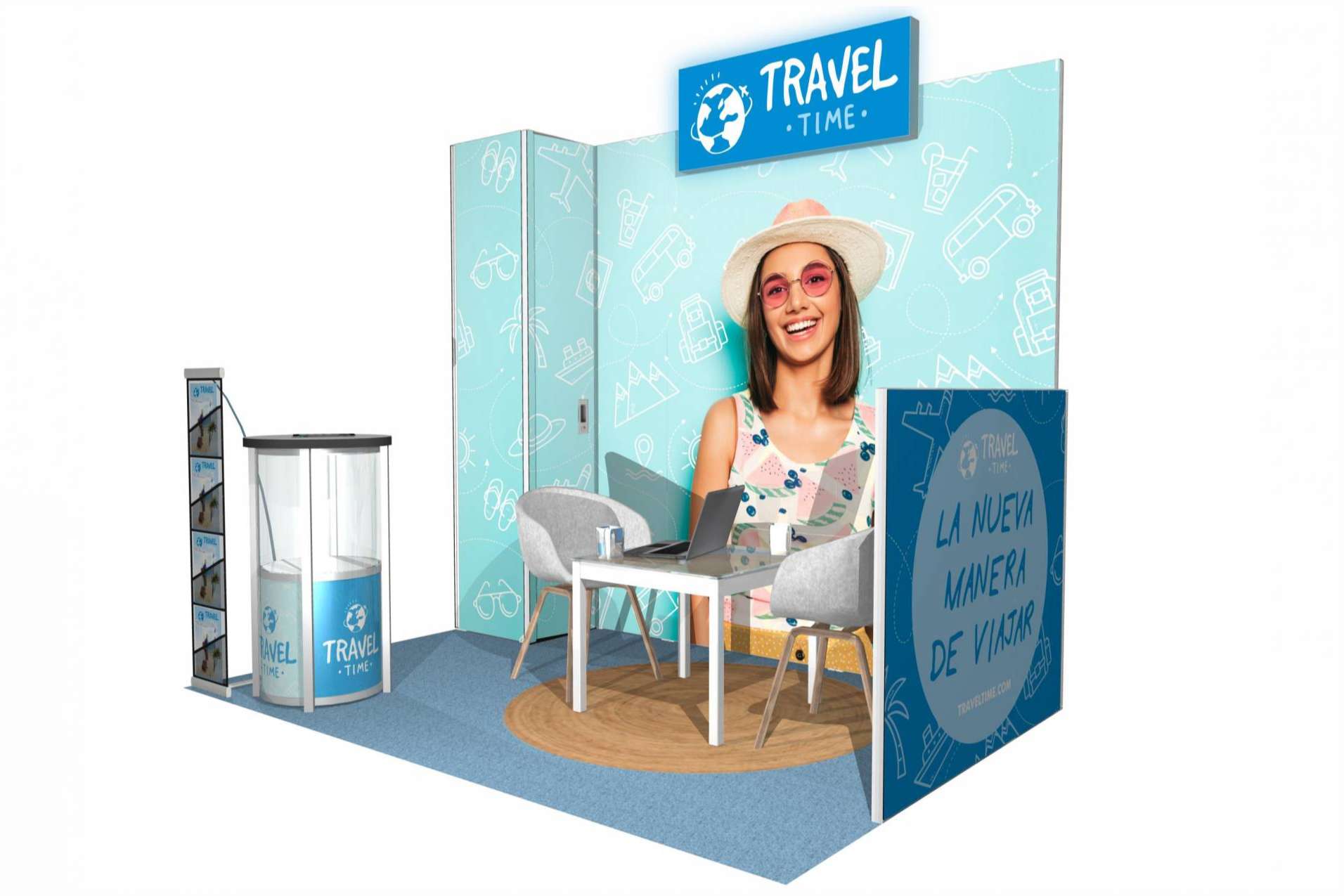 El stand portátil, un gran aliado en ferias, eventos y congresos